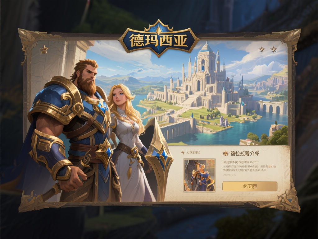 访问LOL官网首页，探索游戏背景与设定