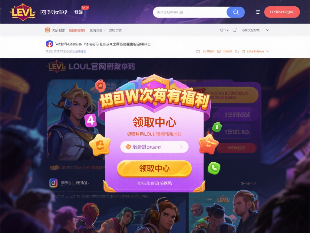 LOL官网领取中心福利不停，奖励一键获取