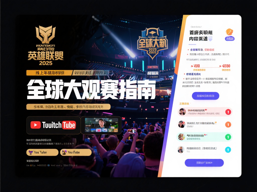 2025年英雄联盟全球总决赛观赛攻略正式公布