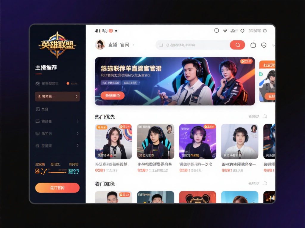 英雄联盟直播官网首页热门主播推荐名单一览