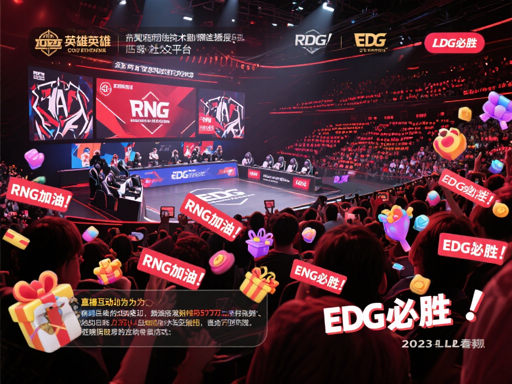 英雄联盟联赛直播互动，粉丝齐聚为心仪战队加油助威！