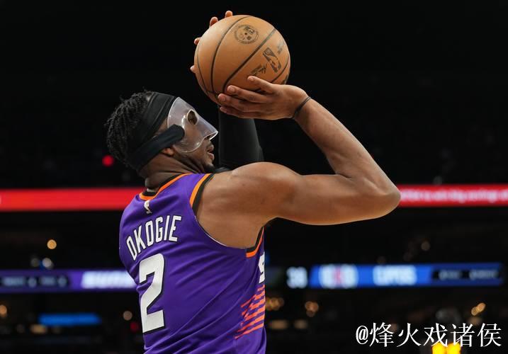 奥科吉第三节6投5中，三分1中1单节贡献11分3篮板