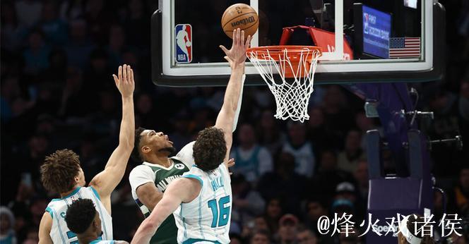 字母哥24+7米勒31+8+5 雄鹿客场力克黄蜂